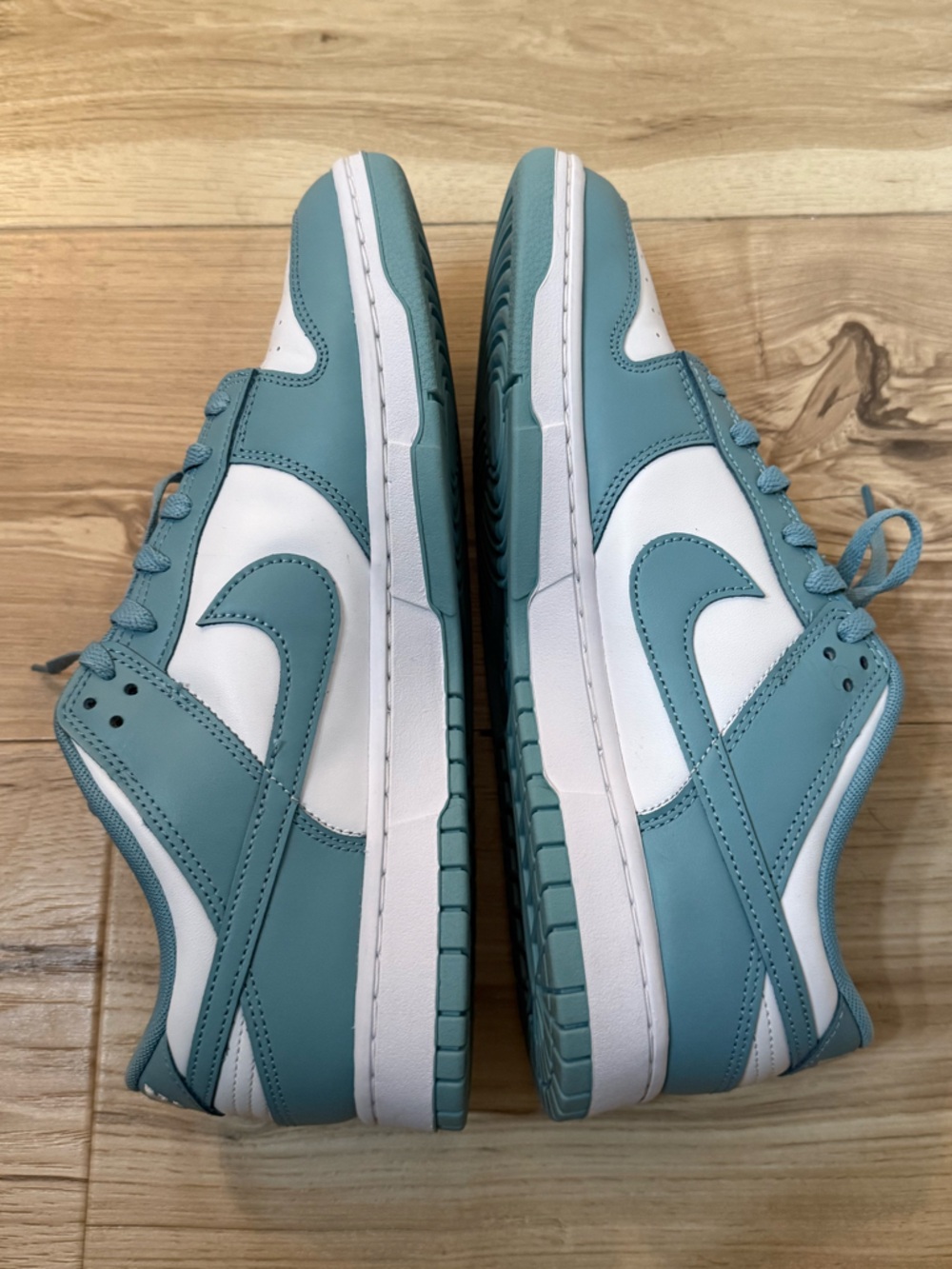 Nike Blue and White Sneakers